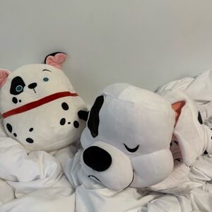 disney 101 dalmatians plush bundle patch squishmallow & cuddleez